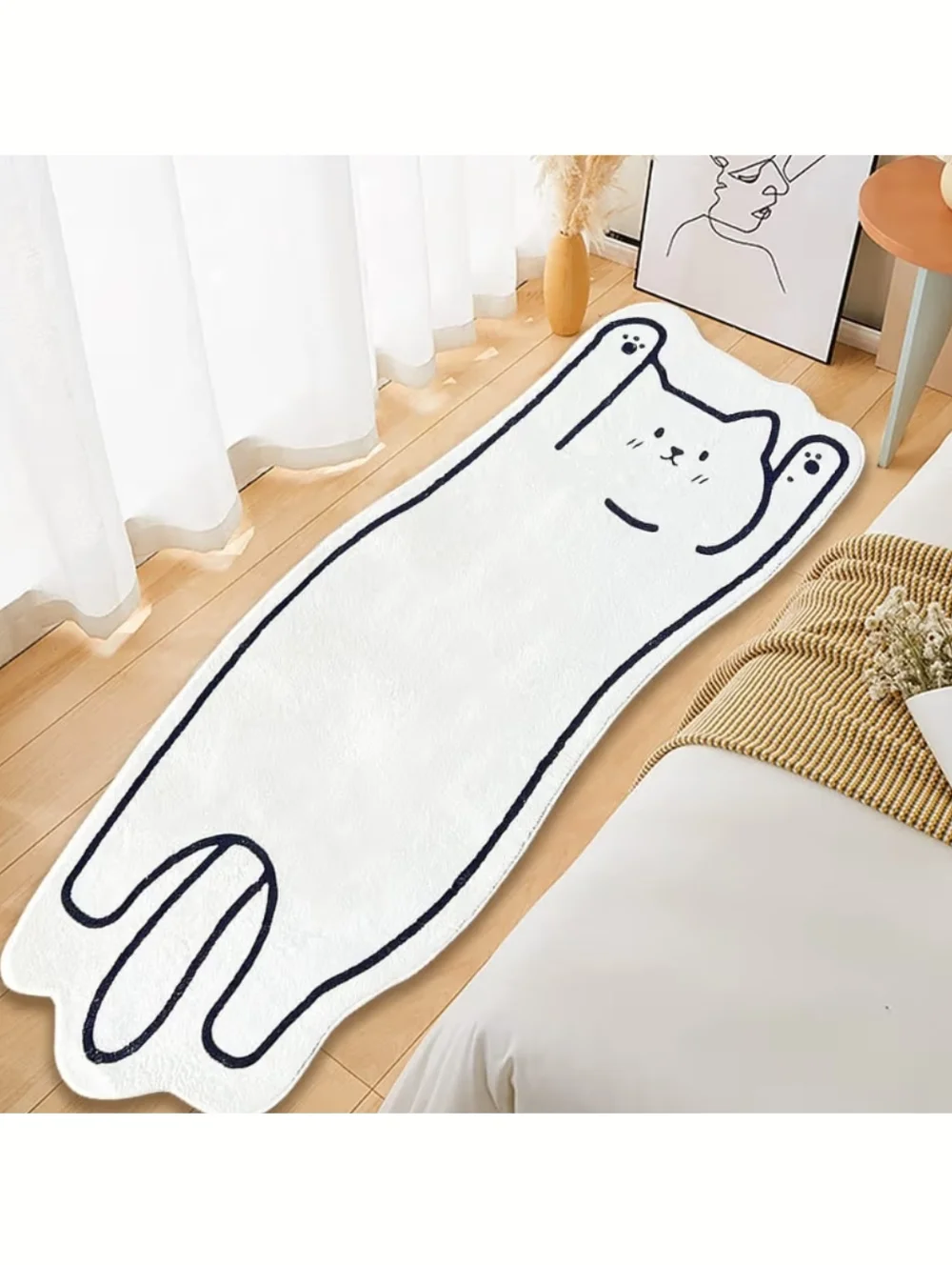 NWT Cute Cat Rug Runner 23.6